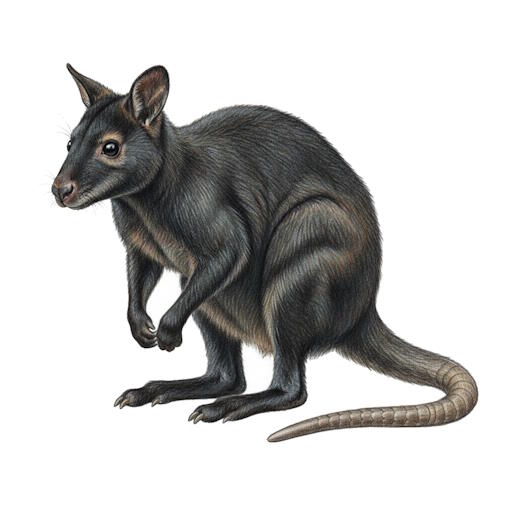 Goodenough Island Black Dorcopsis