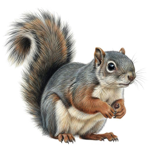 Grizzled Giant Squirrel
