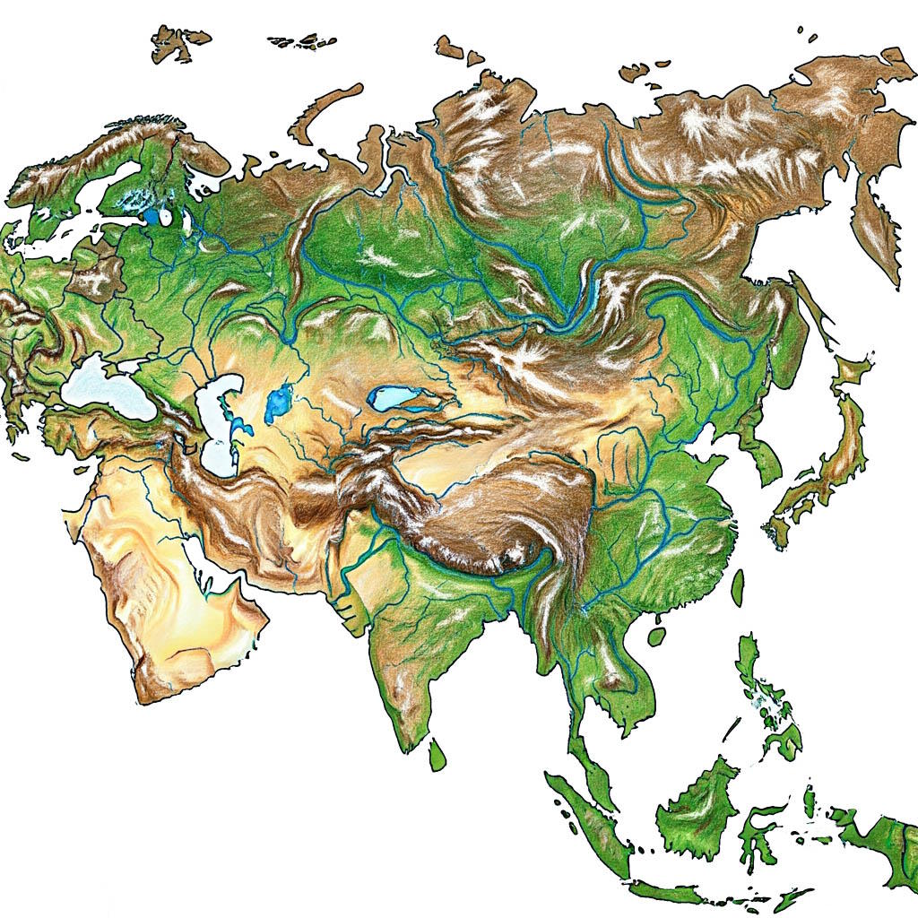 The Continent of Asia