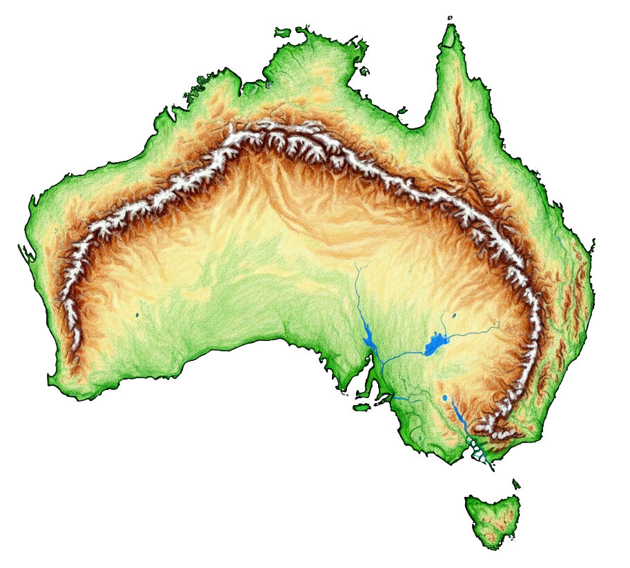 The Continent of Australia