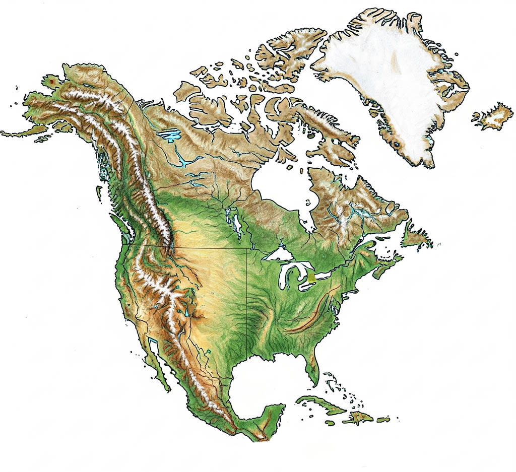 The Continent of North America