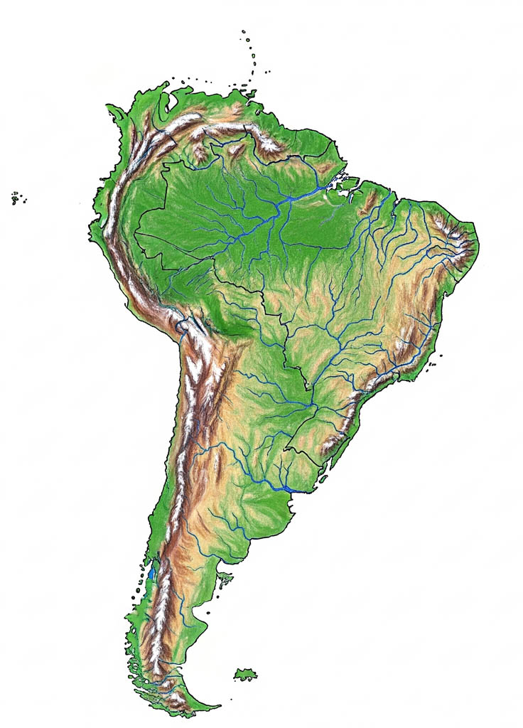 The Continent of South America